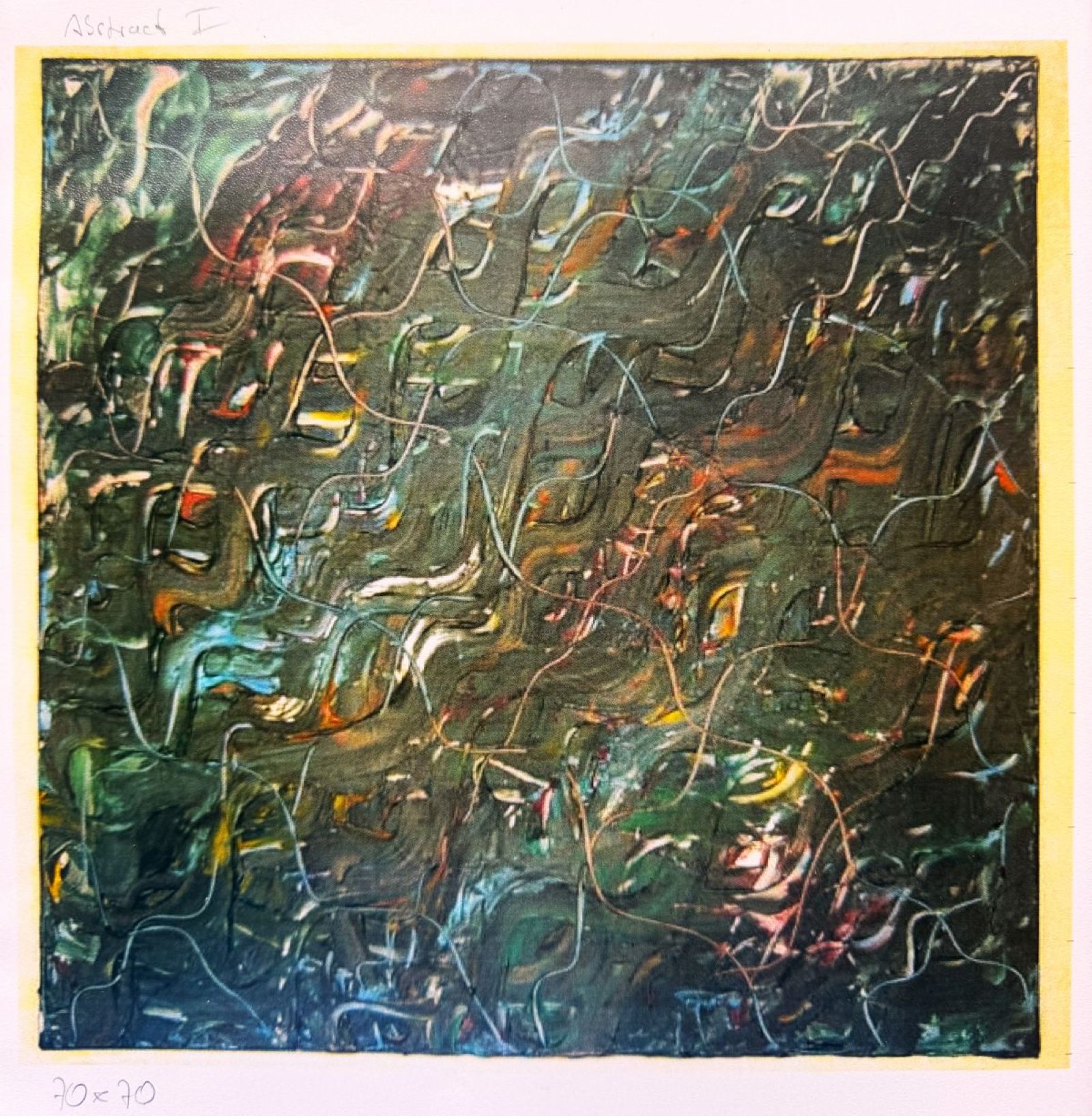Mixed media work